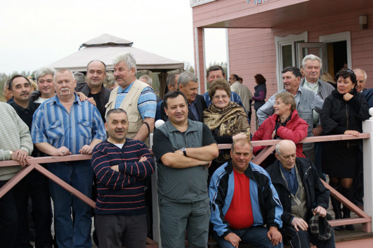Встреча ветеранов а/п Черский в  2012  в Подмосковье